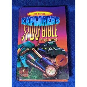 New Explorers Study Bible for Kids ~ New Living Translation ~ Hardback Book
